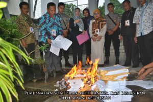 Ujian Penerimaan CPNS Mahkamah Agung di Pengadilan Tinggi Bengkulu
