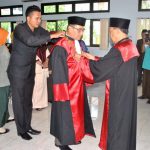 PELANTIKAN DAN PENGAMBILAN SUMPAH JABATAN WAKIL KETUA PENGADILAN TINGGI BENGKULU H. WIDIONO, SH, MBA, MH.