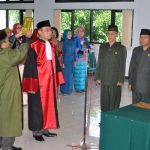 PELANTIKAN DAN PENGAMBILAN SUMPAH JABATAN WAKIL KETUA PENGADILAN TINGGI BENGKULU H. WIDIONO, SH, MBA, MH.