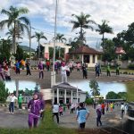 Kegiatan Senam Jumat Pagi di Pengadilan Tinggi Bengkulu