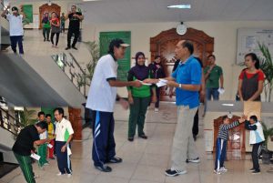 Kegiatan Senam Jumat Pagi di Pengadilan Tinggi Bengkulu