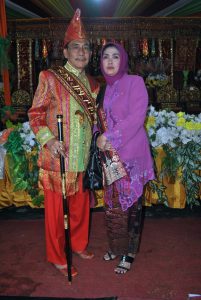 PEMBERIAN GELAR RAJA KEPADA KETUA PENGADILAN TINGGI BENGKULU