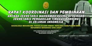 Rakor dan Pembinaan Sekretaris