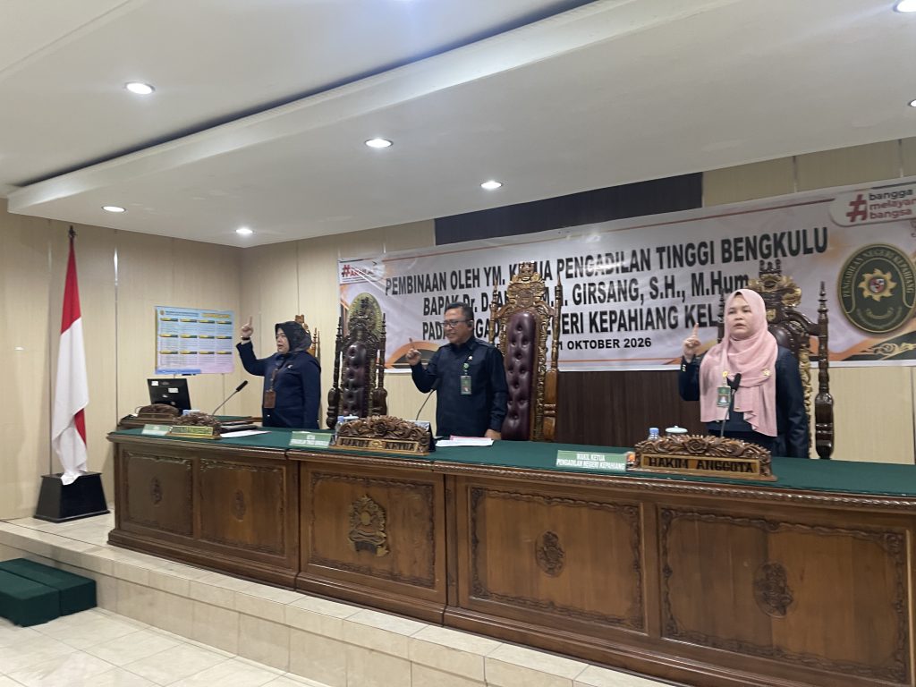 Mengumandangkan 7 Nilai Utama Mahkamah Agung RI